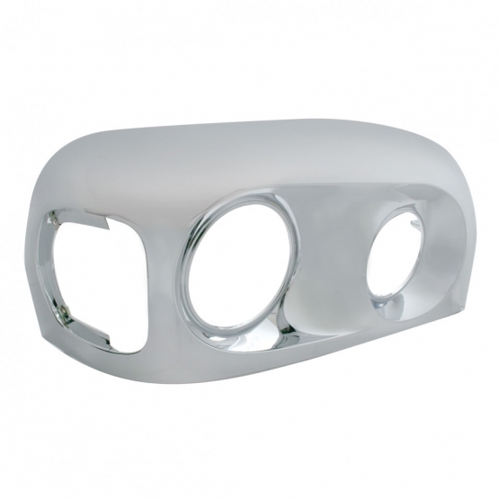Chrome Headlight Bezel For 2005-2010 Freightliner Century - Passenger