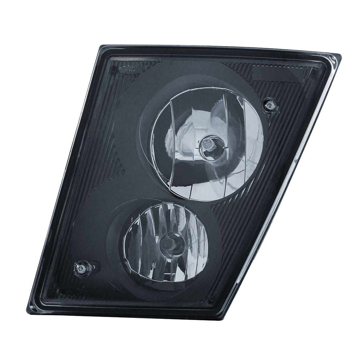 Black Fog/Driving Light Assembly For 2003-2017 Volvo VN/VNL - Driver