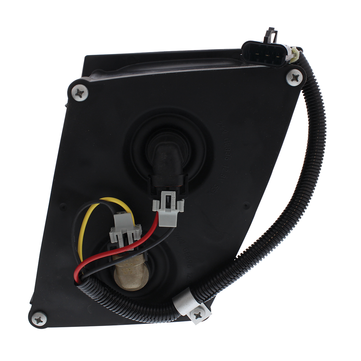 Black Fog/Driving Light Assembly For 2003-2017 Volvo VN/VNL - Passenger - Thumbnail 2