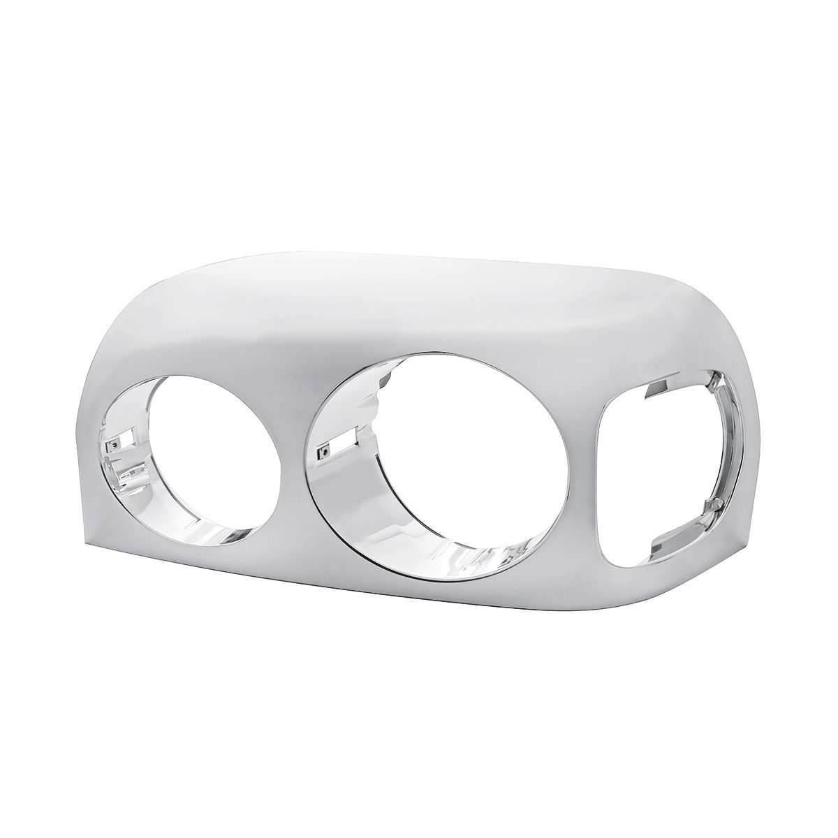 Chrome Headlight Bezel For 1996-2004 Freightliner Century - Driver - Thumbnail 4