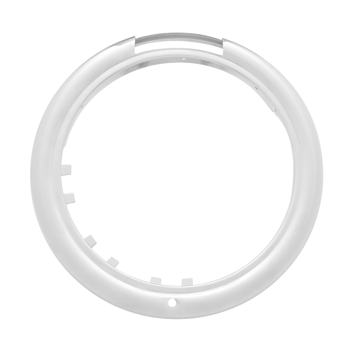 Chrome Classic Headlight H4 With 34 Amber LED & LED Signal - Clear Lens - Thumbnail 4