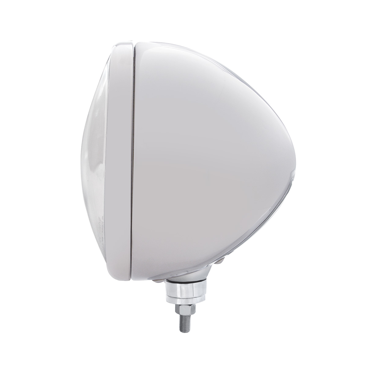 Chrome Classic Headlight H4 Bulb With 6 Amber LED - Thumbnail 3