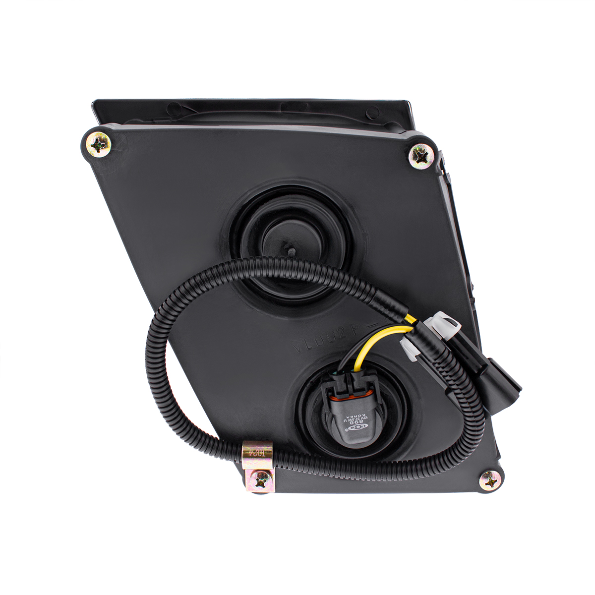 Chrome Fog Light Assembly For 2003-2017 Volvo VN/VNL - Driver - Thumbnail 5