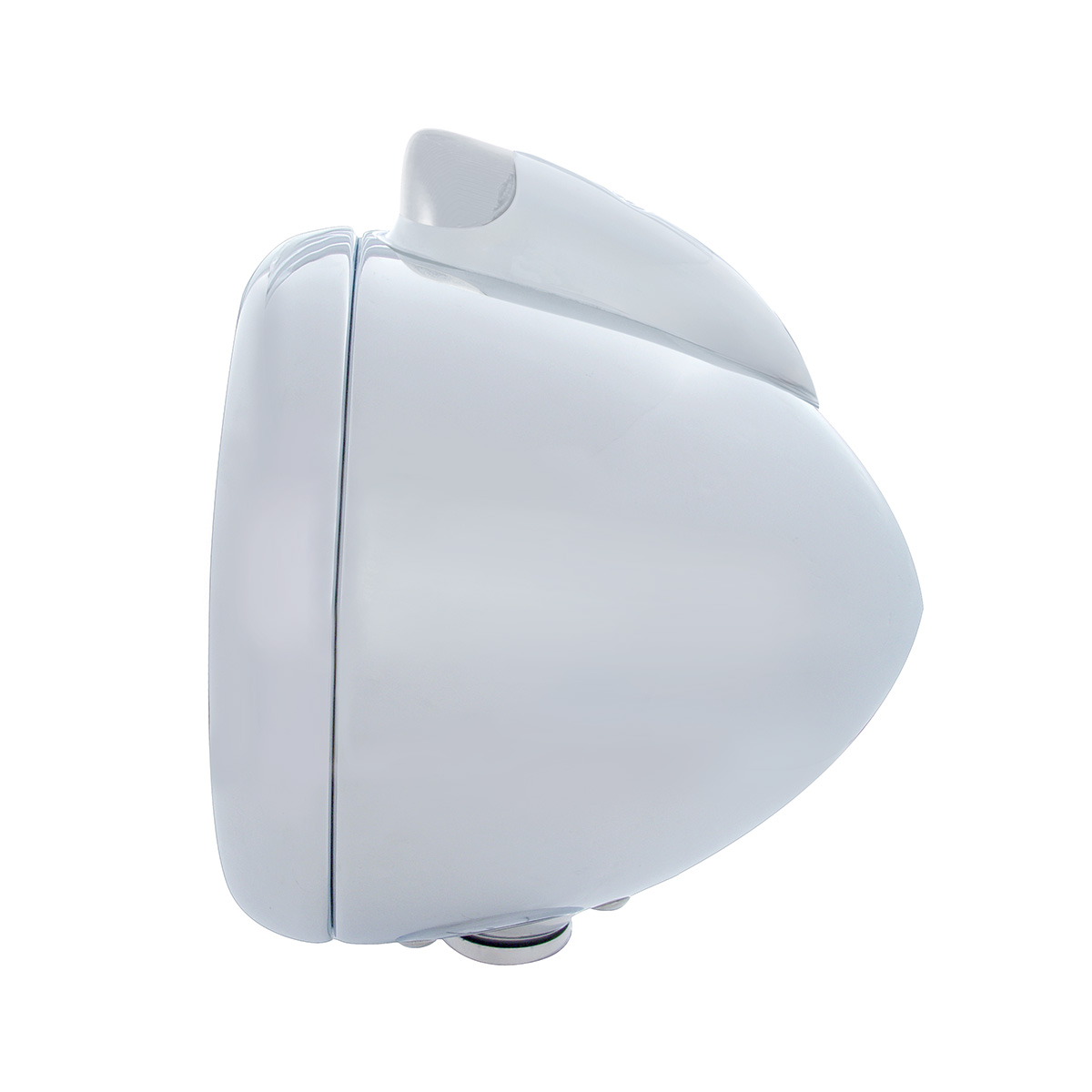 Chrome Guide 682-C Headlight H4 With White LED & Original Style LED Signal - Clear Lens - Thumbnail 2