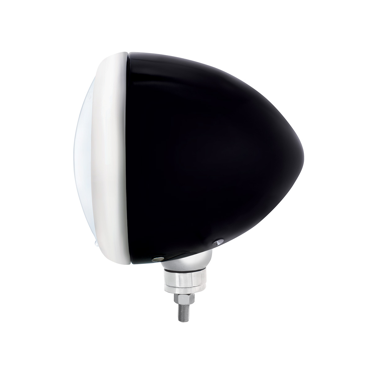 Black Guide 682-C Style Headlight H4 Bulb With 34 Amber LED - Thumbnail 3