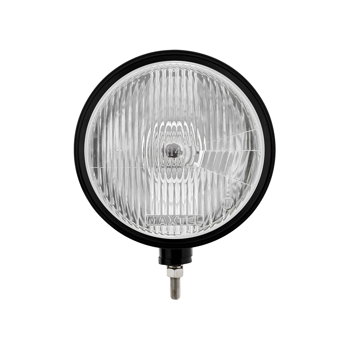 Black "Billet" Style Groove Headlight H4 Bulb - Thumbnail 2