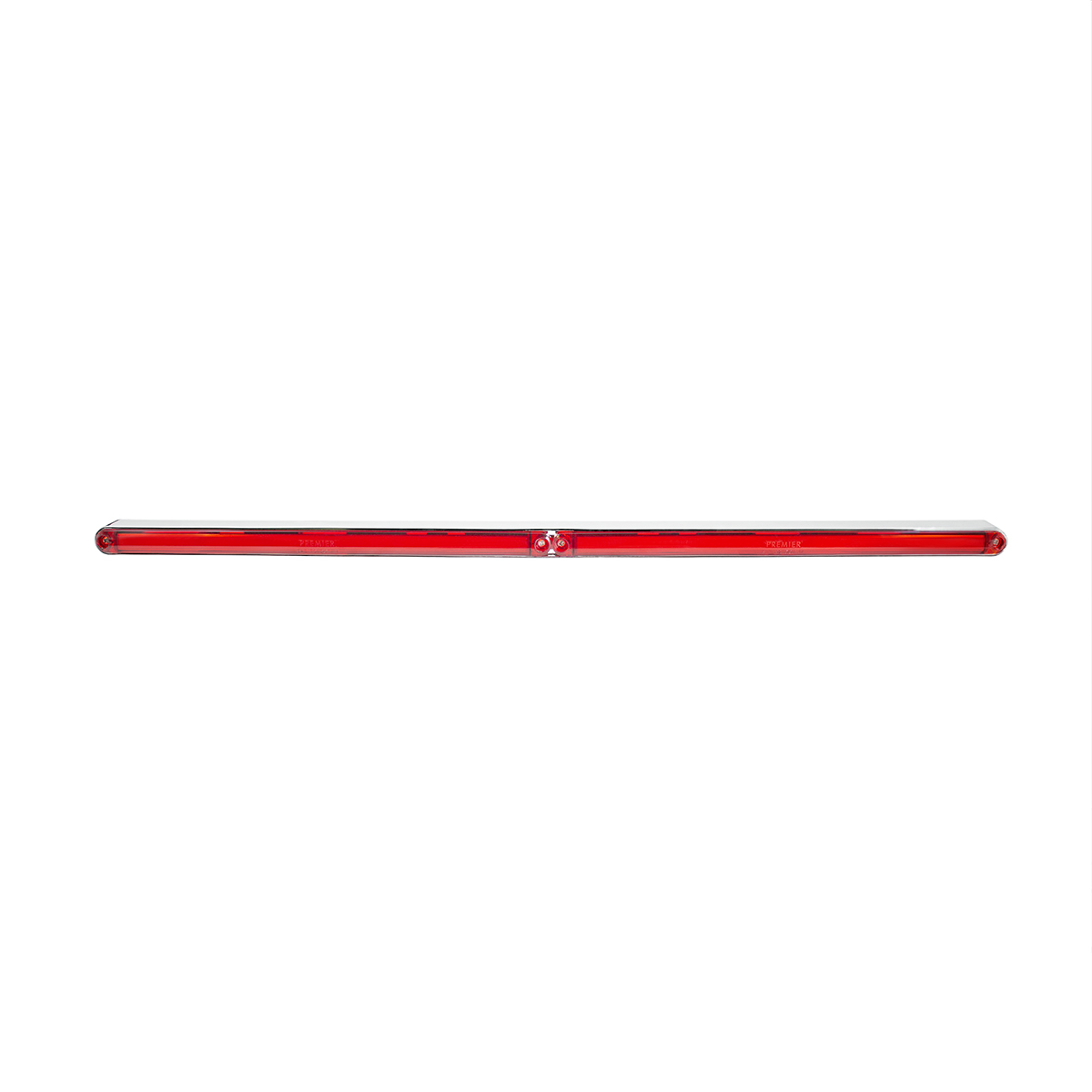 Dual 24 LED Dual Function 12" GloLight Bar With Bezel - Red LED/Red Lens - Thumbnail 4