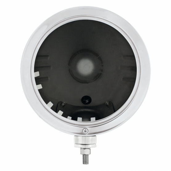 Stainless "Bullet" Embossed Stripe Headlight Housing - Thumbnail 2