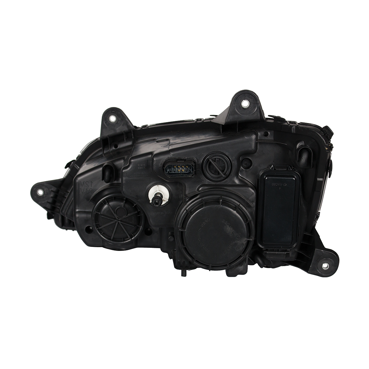 Chrome Projection Headlight With LED Turn Signal & Position Light For 2008-2017 Kenworth T660 - Passenger - Thumbnail 6