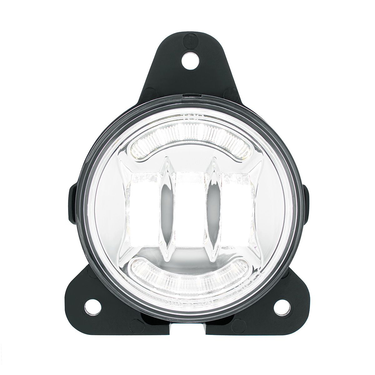 Chrome 6 LED Competition Series Projector Fog Light For 2018-2024 Volvo VNR