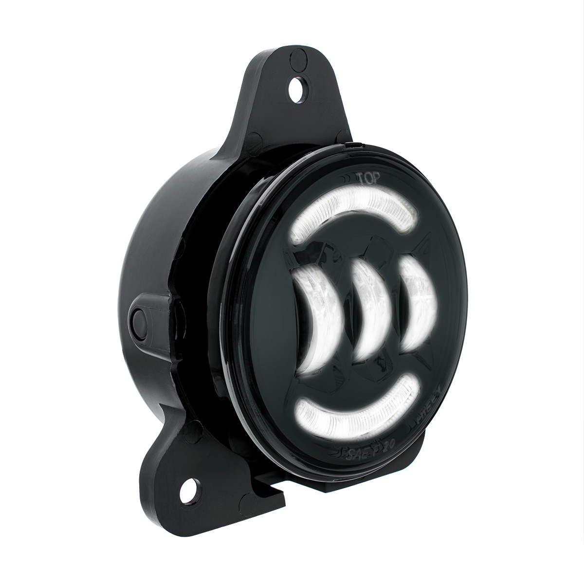 Blackout 6 LED Competition Series Projector Fog Light For 2018-2024 Volvo VNR - Thumbnail 3