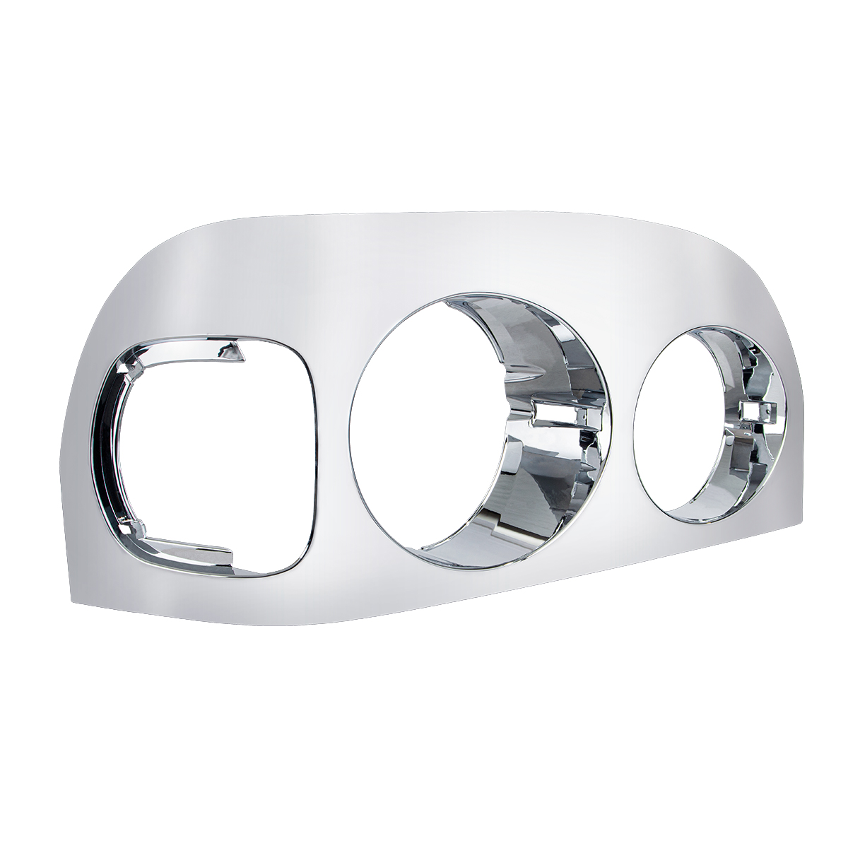 Chrome Headlight Bezel For 1996-2004 Freightliner Century - Passenger -Competition Series - Thumbnail 2