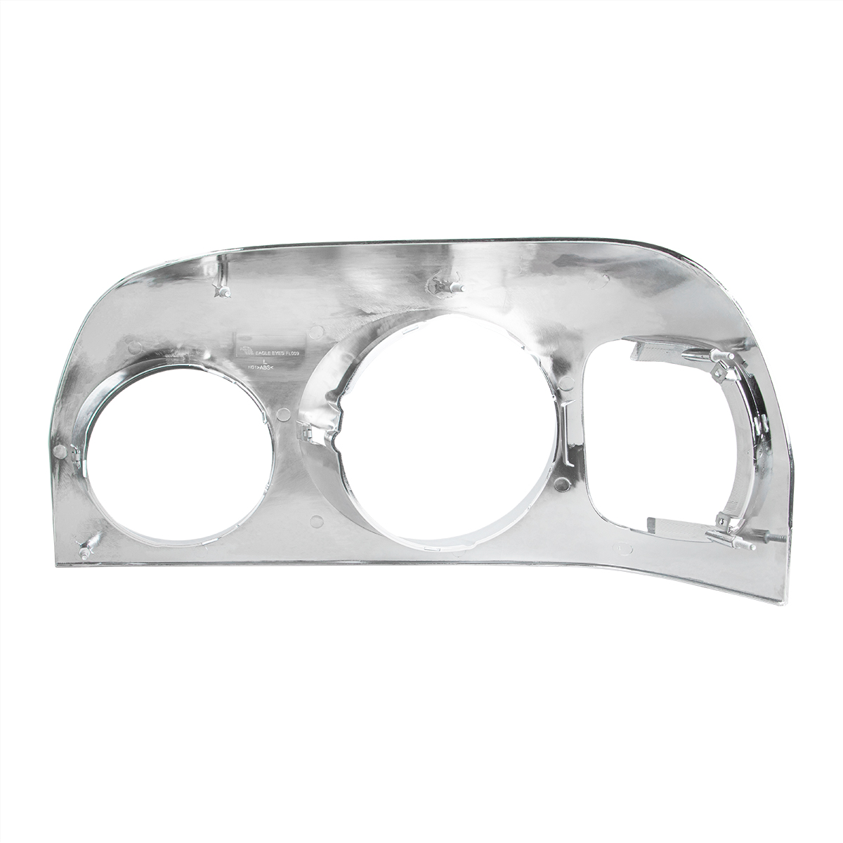 Chrome Headlight Bezel For 1996-2004 Freightliner Century - Passenger -Competition Series - Thumbnail 3