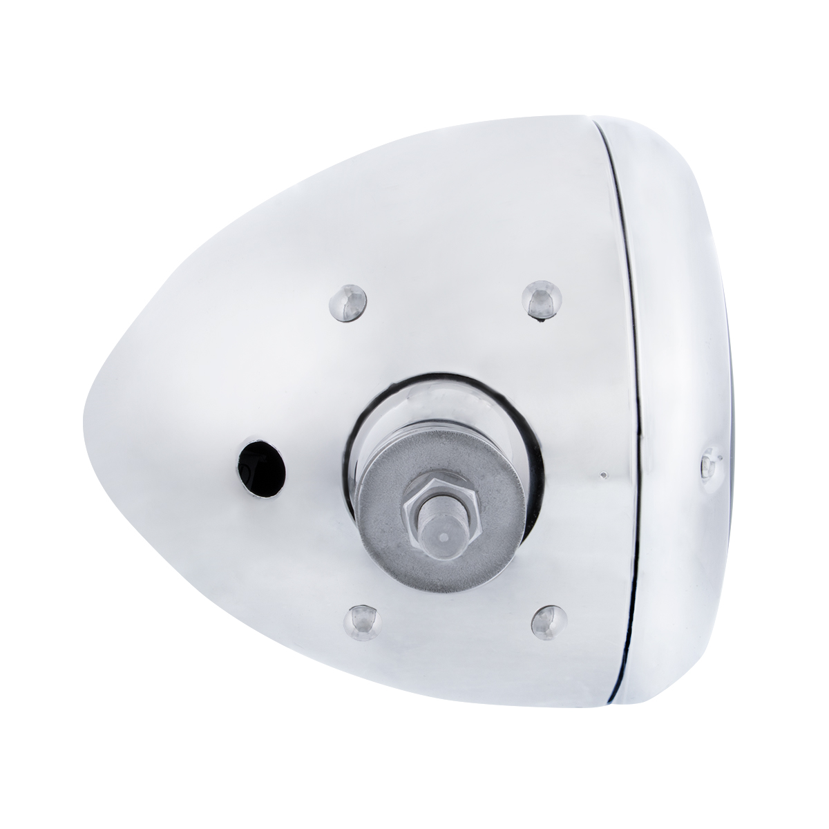 Chrome Guide 682-C Style Headlight Assembly W/Crystal Lens & 10 LEDs Position Light - L/H (Horizontal Mount) - Thumbnail 5