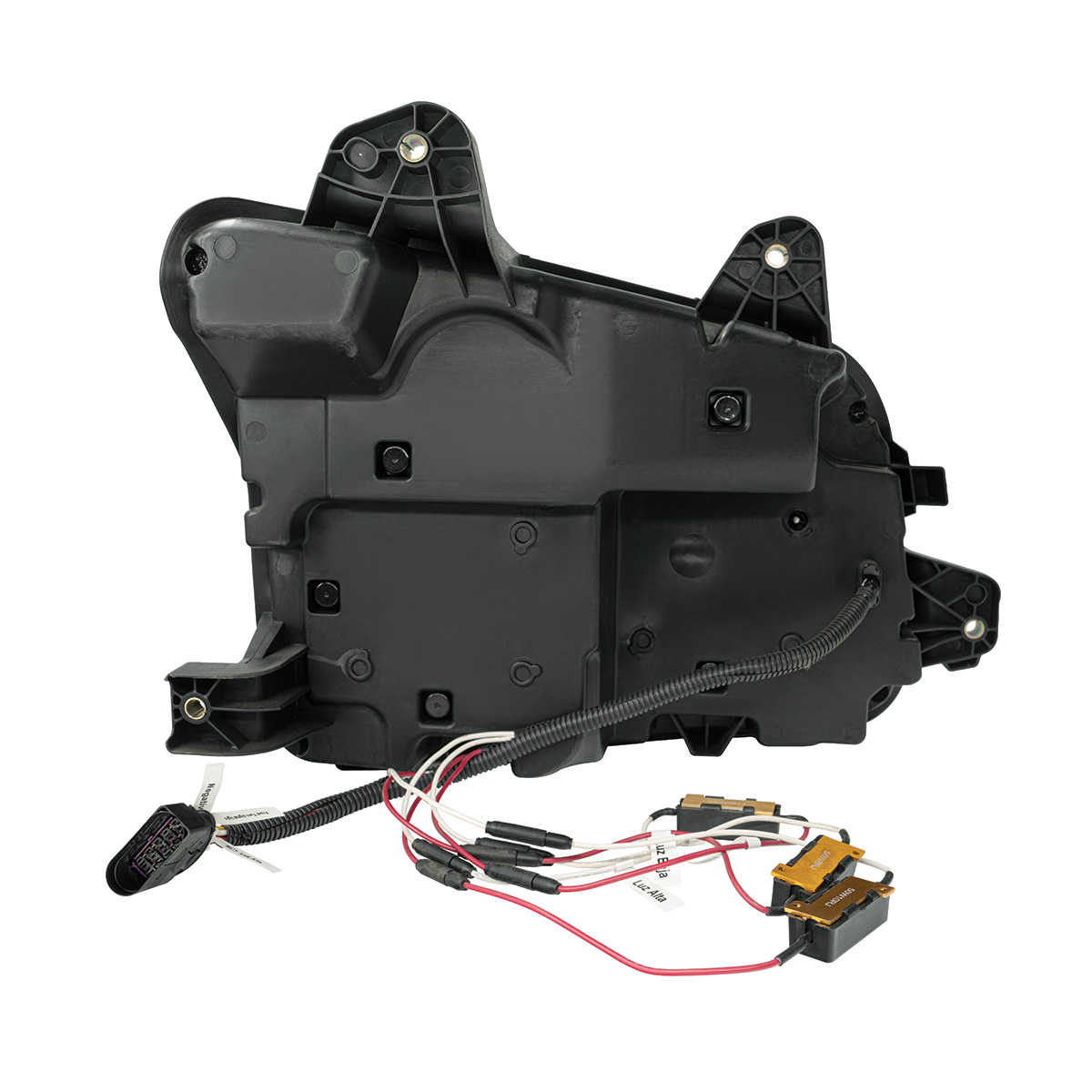 High Power LED Chrome Headlight With LED Turn Signal & Light Bar For 2015-2025 Kenworth T880-Driver - Thumbnail 9