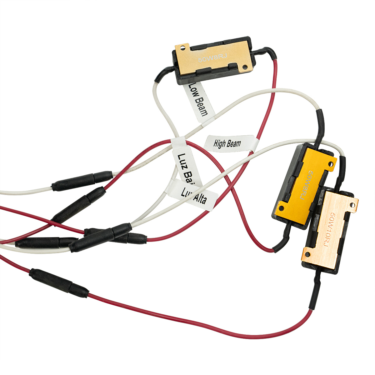 High Power LED Blackout Headlight With LED Turn Signal & Light Bar For 2015-2025 Kenworth T880-Passenger - Thumbnail 10