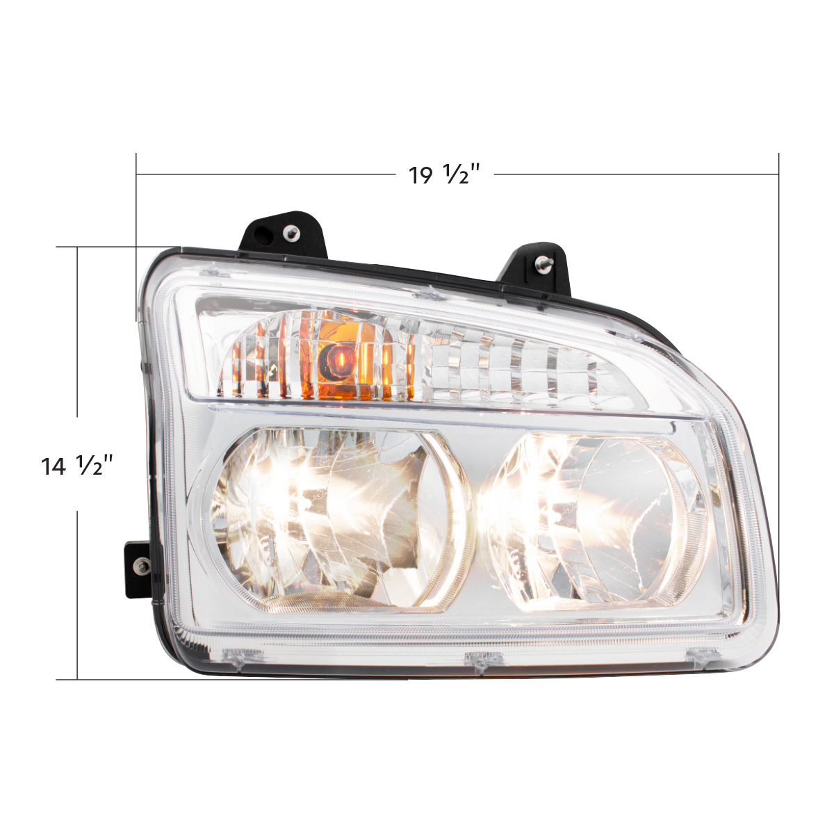 Headlight Assembly For 2015-2025 Kenworth T880-Passenger - Thumbnail 8