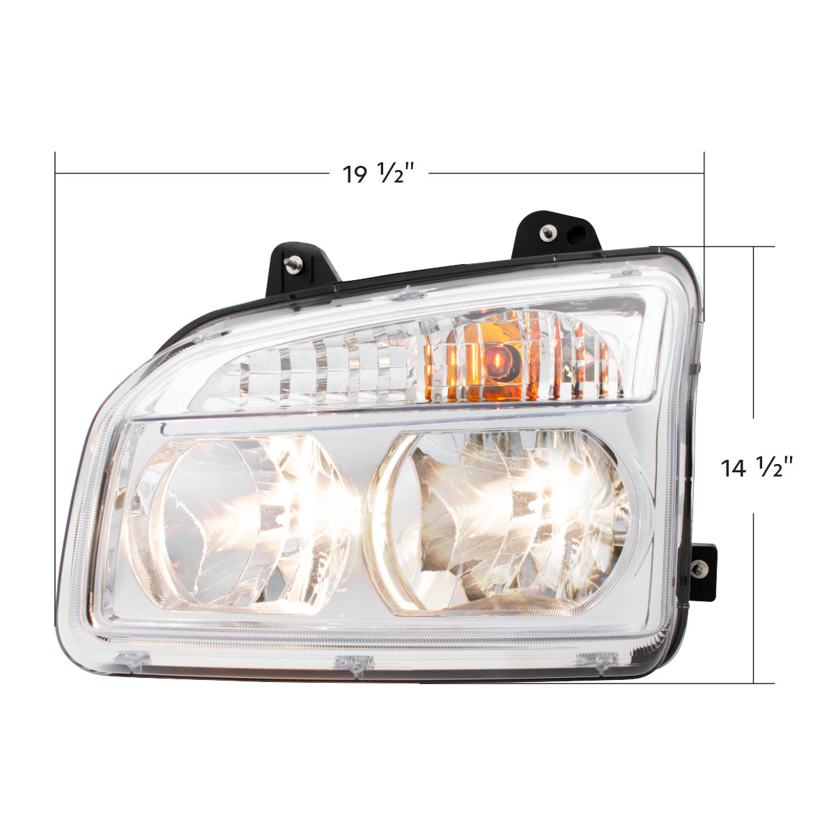 Headlight Assembly For 2015-2025 Kenworth T880-Driver - Thumbnail 8