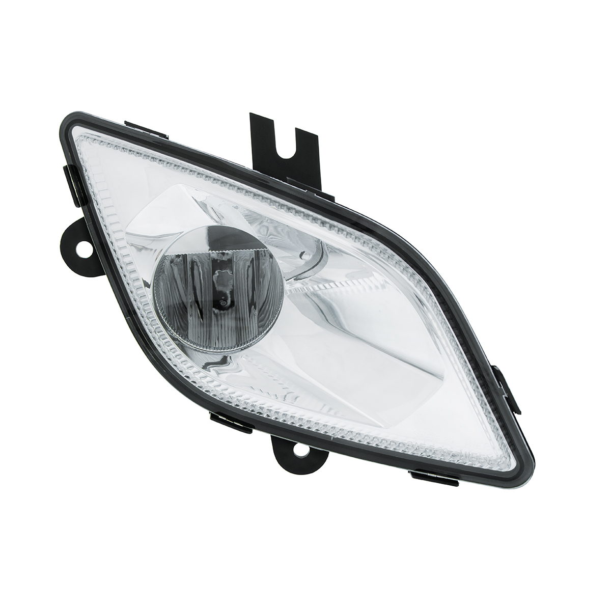 Chrome Single LED Fog Light For 2018-2024 Freightliner Cascadia - Passenger - Competition Series - Thumbnail 2