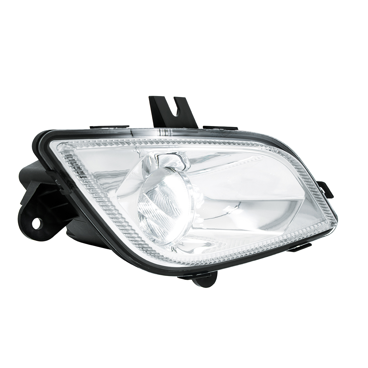 Chrome Single LED Fog Light For 2018-2024 Freightliner Cascadia - Passenger - Competition Series - Thumbnail 3