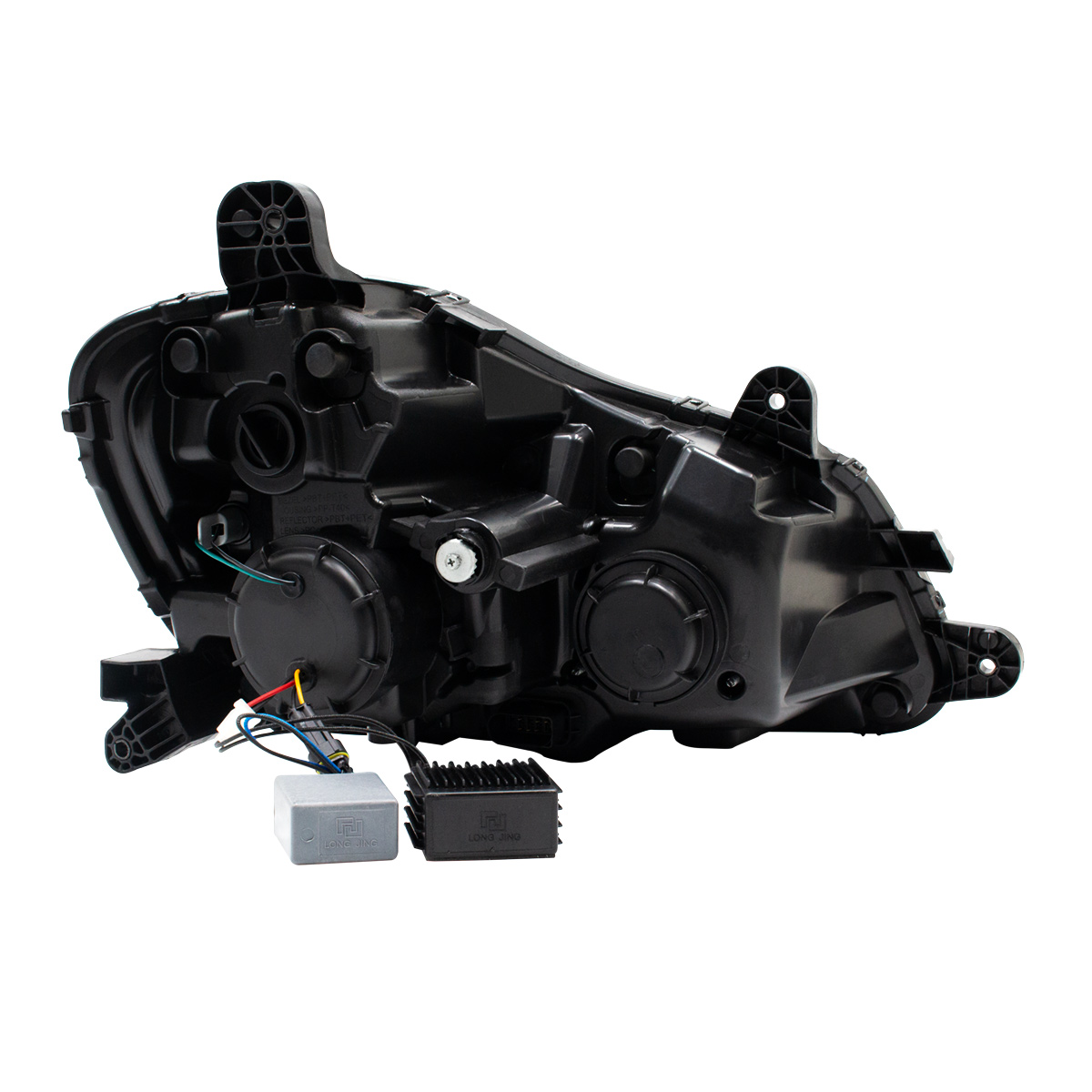 Blackout 8 LED Projection Headlight For 2013-2021 Kenworth T680-Driver - Thumbnail 5