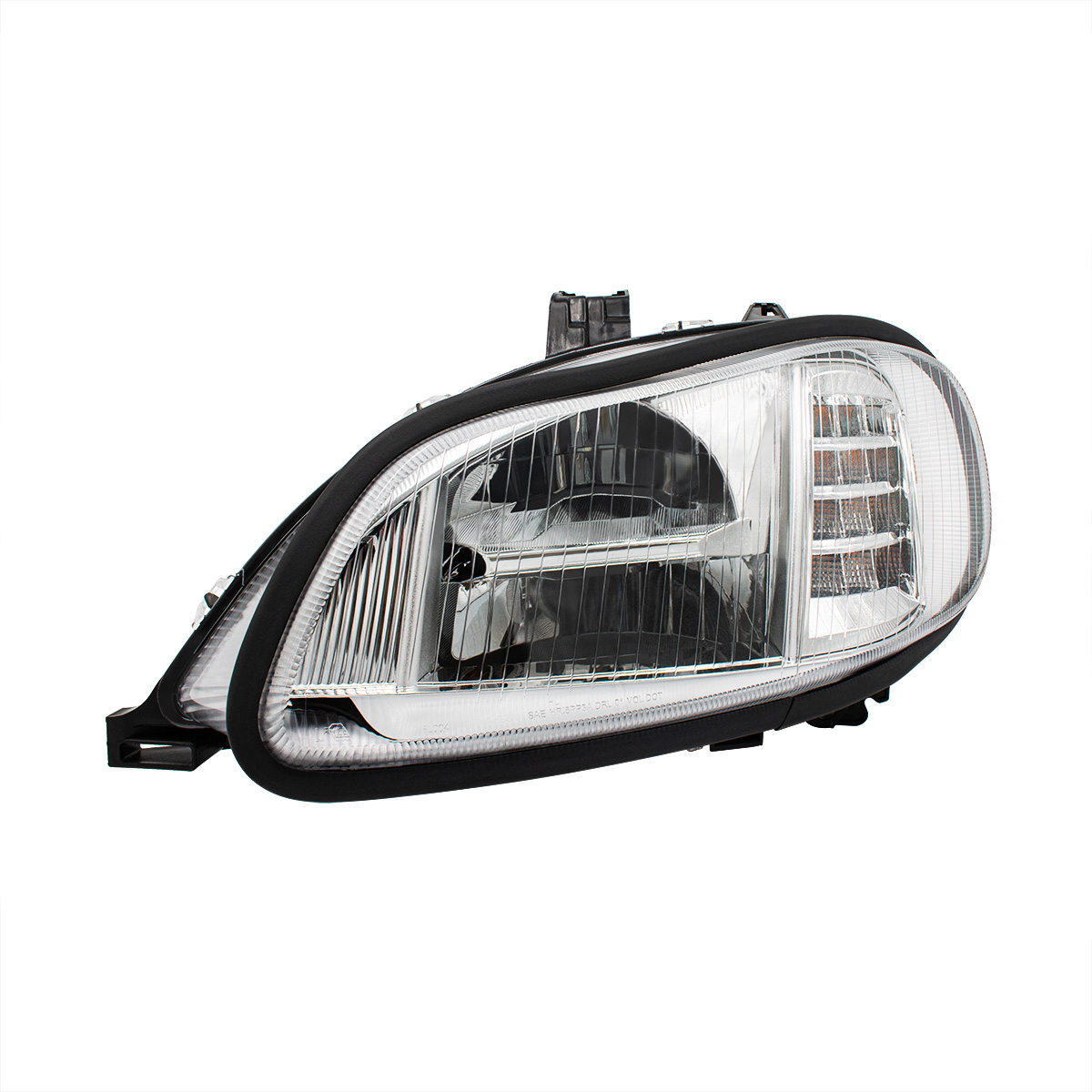 Chrome High Power Full LED Headlight For 2003-2024 Freightliner M2-Driver - Thumbnail 2