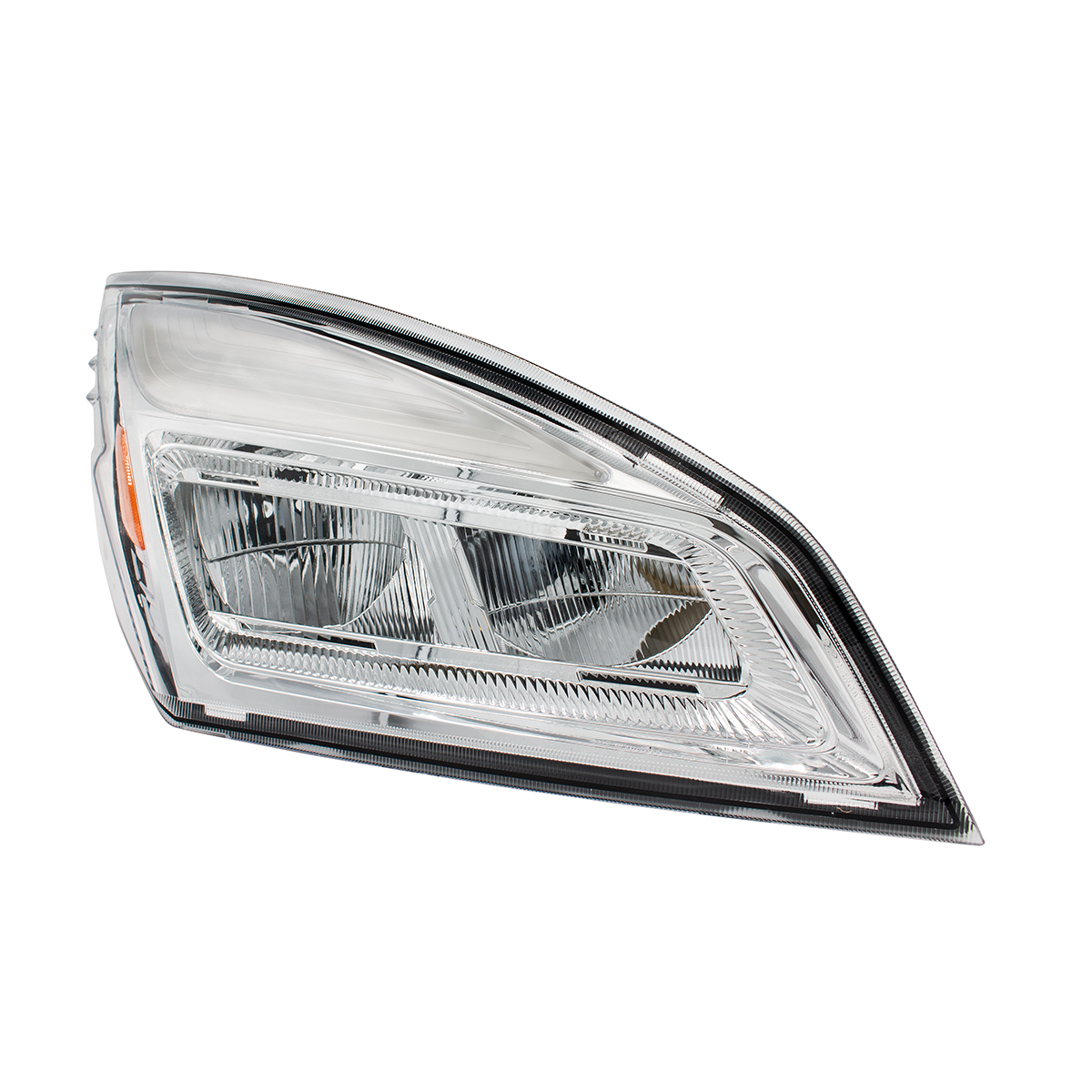 High Power Chrome LED Headlight For 2018-2024 Freightliner Cascadia-Passenger - Thumbnail 6