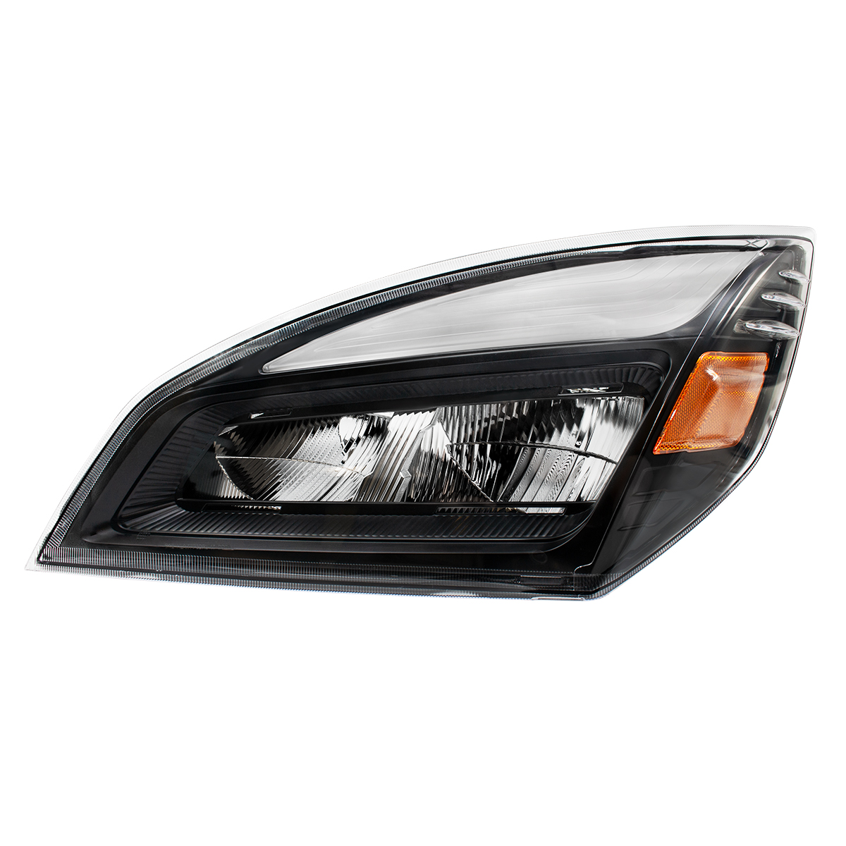 High Power Blackout LED Headlight For 2018-2024 Freightliner Cascadia-Driver - Thumbnail 3