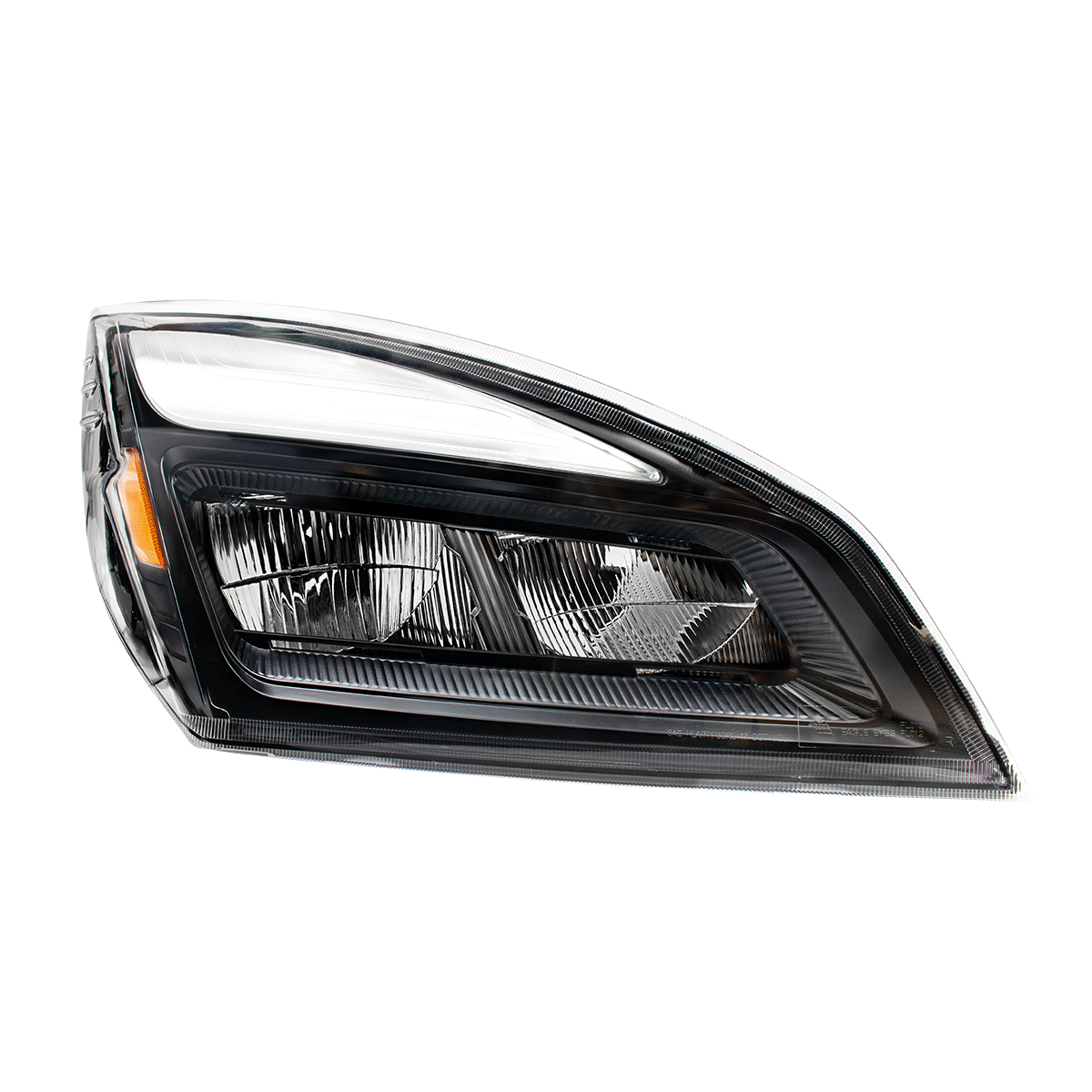 High Power Blackout LED Headlight For 2018-2024 Freightliner Cascadia-Passenger - Thumbnail 4