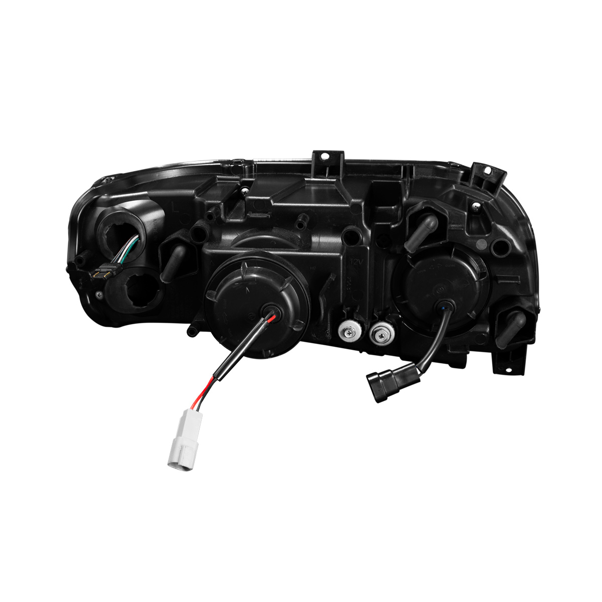 Blackout Projection Headlight With LED Turn Signal & Light Bar For 2008-2024 Peterbilt 389-Driver - Thumbnail 7