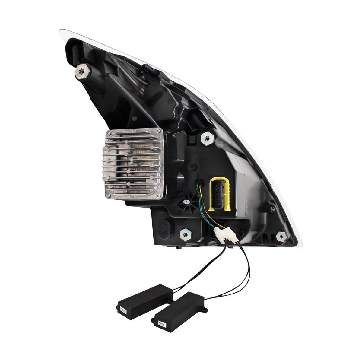 Blackout Full LED Headlight  With Switchable Sequential Turn Signal. 2018-2024 Volvo VNL-Driver - Thumbnail 9