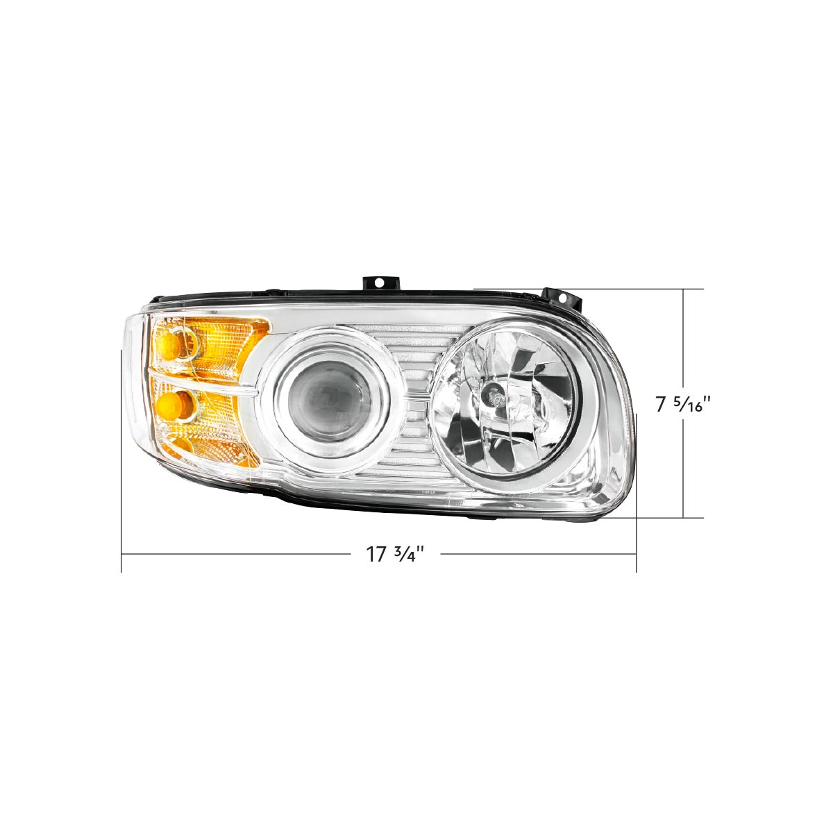 Headlight For 2008-2024 Peterbilt 389-Passenger - Thumbnail 6