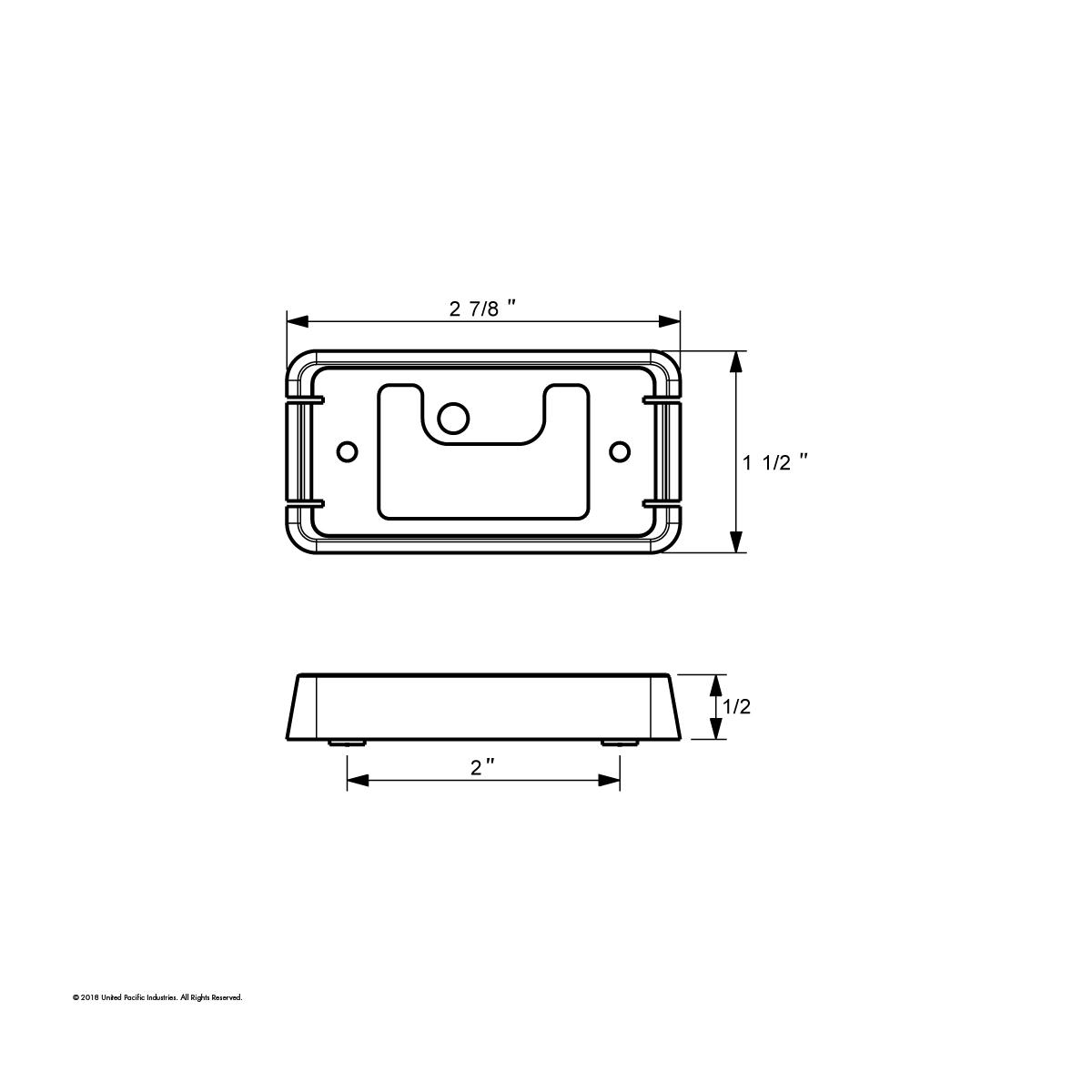 Chrome Mounting Bracket - Thumbnail 2