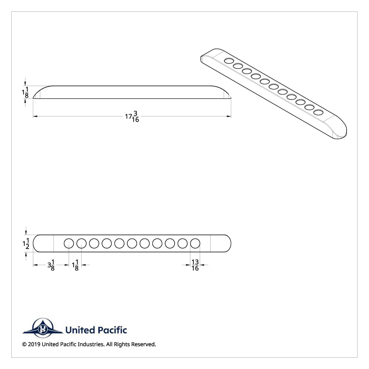 17" LED Light Bar Bezel Only - Thumbnail 3