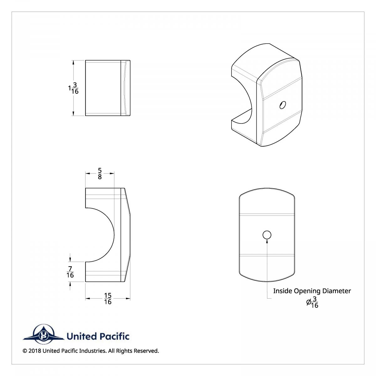 Chrome Light Bar Bracket - Thumbnail 3