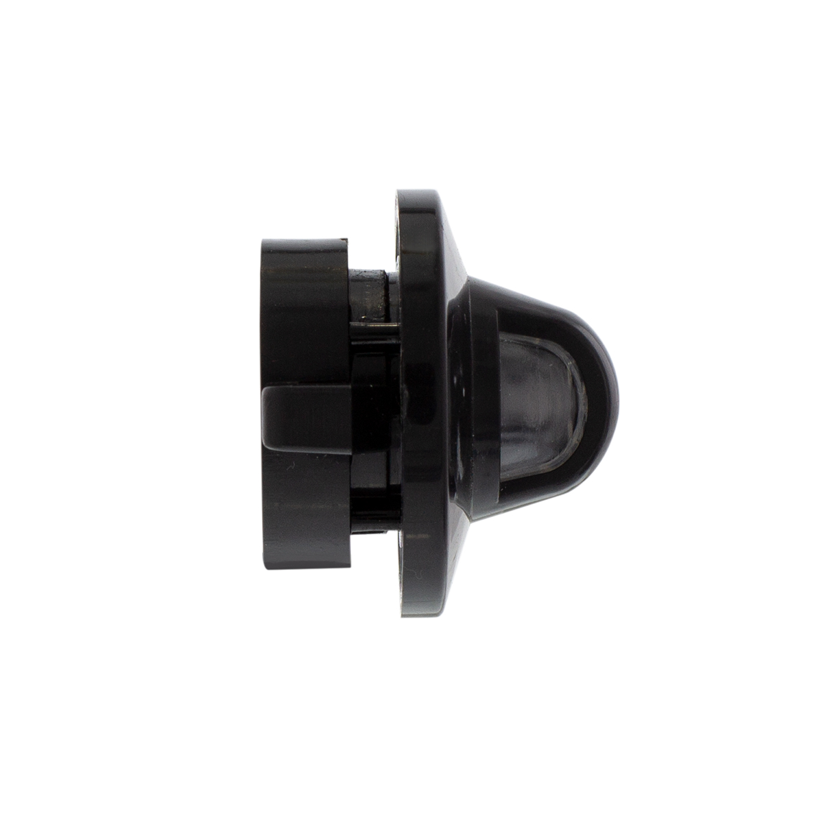 Black License Plate Light Lens For 1990-2004 Ford Truck - Thumbnail 3