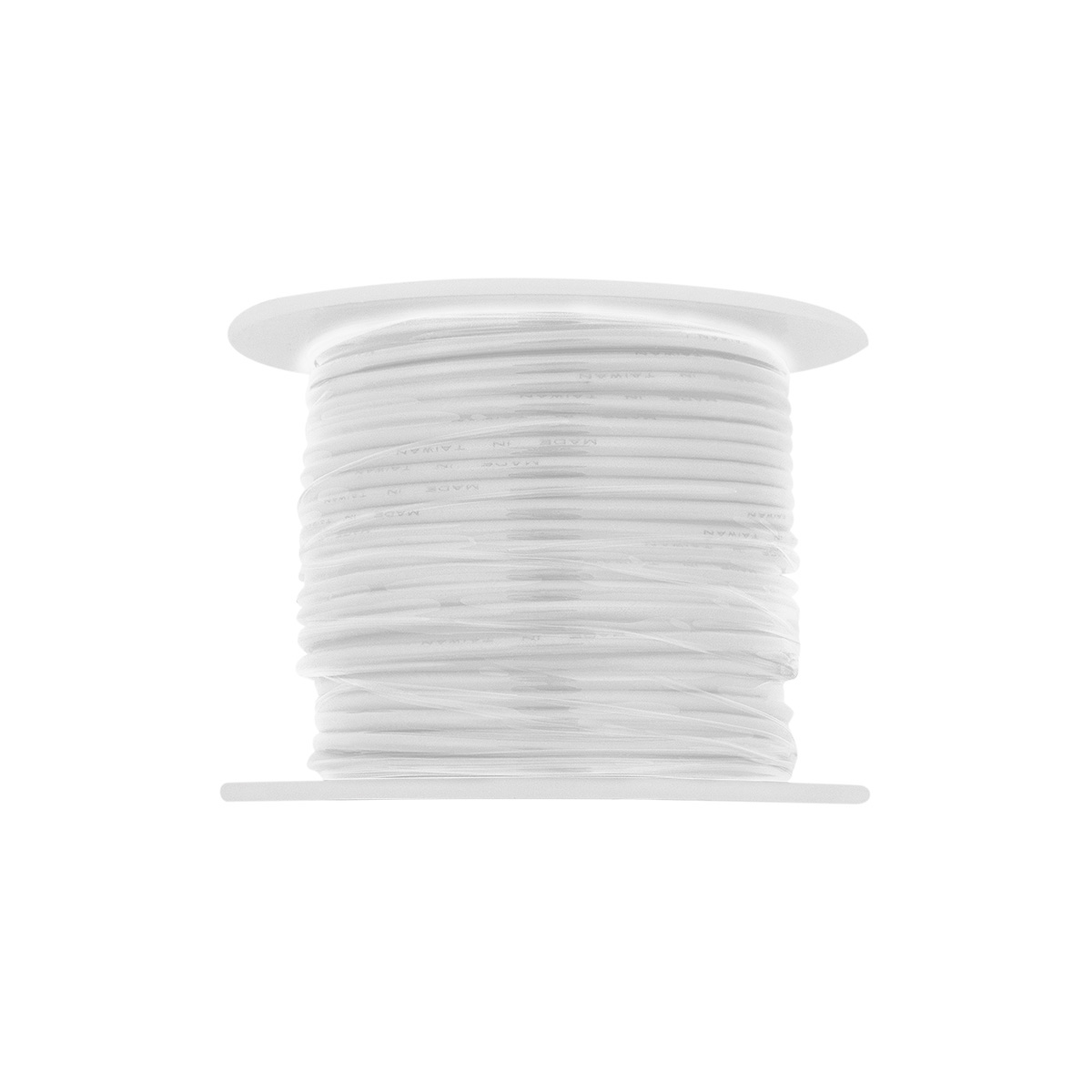 100 Ft. 16 AWG Long Primary Wire Roll - White - Thumbnail 3