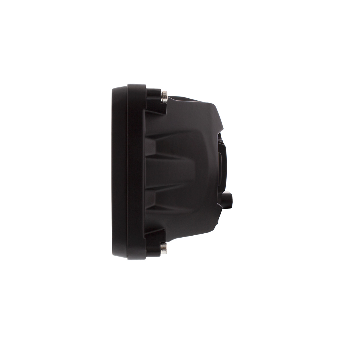 ULTRALIT - Heated 4" X 6" LED Headlight With Glass Lens & Aluminum Housing - High Beam - Black - Thumbnail 4