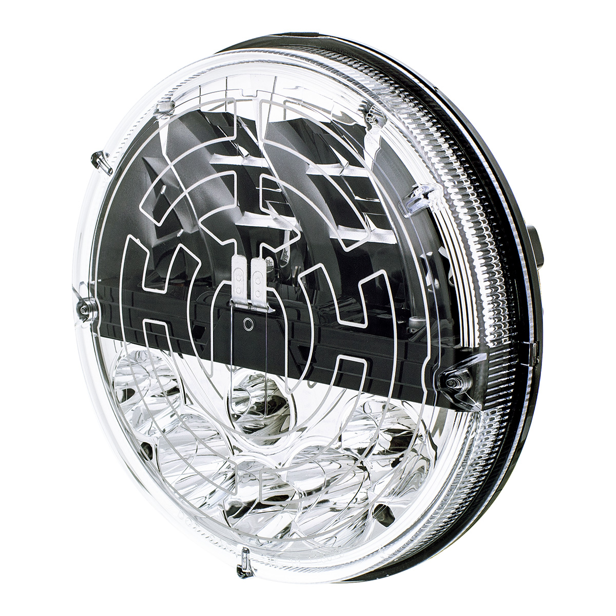 ULTRALIT - Heated 7" LED Headlight With Polycarbonate Lens & Housing - Thumbnail 2