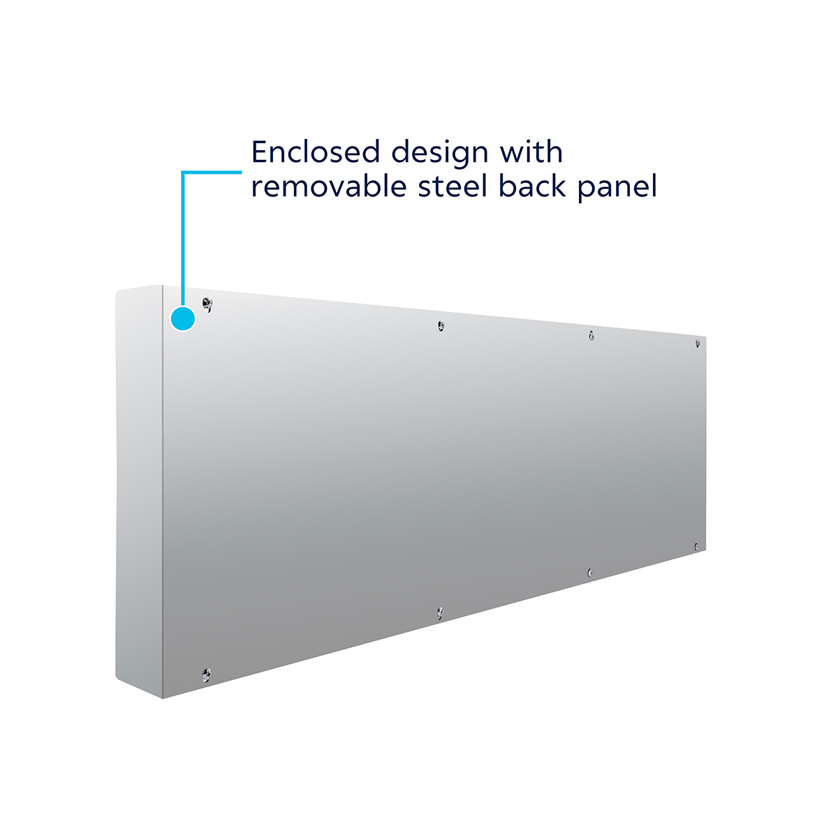 SS Rear Center Panel With 4X Red LED 4" Light & 6X Red LED 2" Light & Bezel -Red Lens (No LP Holes)-CS - Thumbnail 3