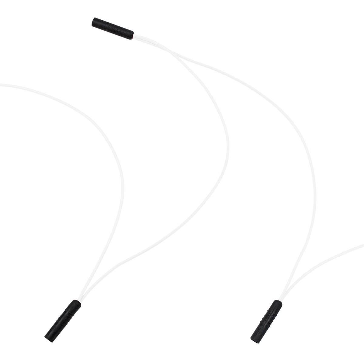 0.180" Female Plug White Wire Harness With 50 Plugs-12" Lead (Bulk) - Thumbnail 2