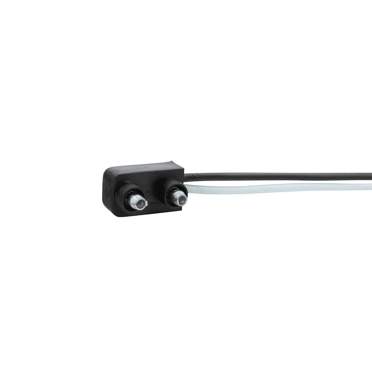 2 Wire Pigtail With 2 Prong Plug - 6" Lead (Retail) - Thumbnail 2