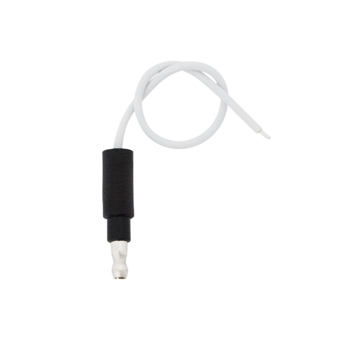 6" Single Lead Wire With .180 Bullet Termination & Stripped End - White - Thumbnail 5
