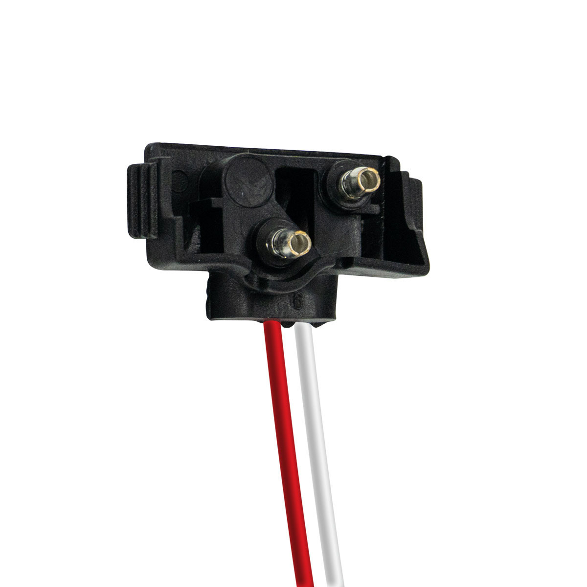 2 Wire Pigtail With 2 Prong Right Angle Plug - 12" Lead (Retail) - Thumbnail 6