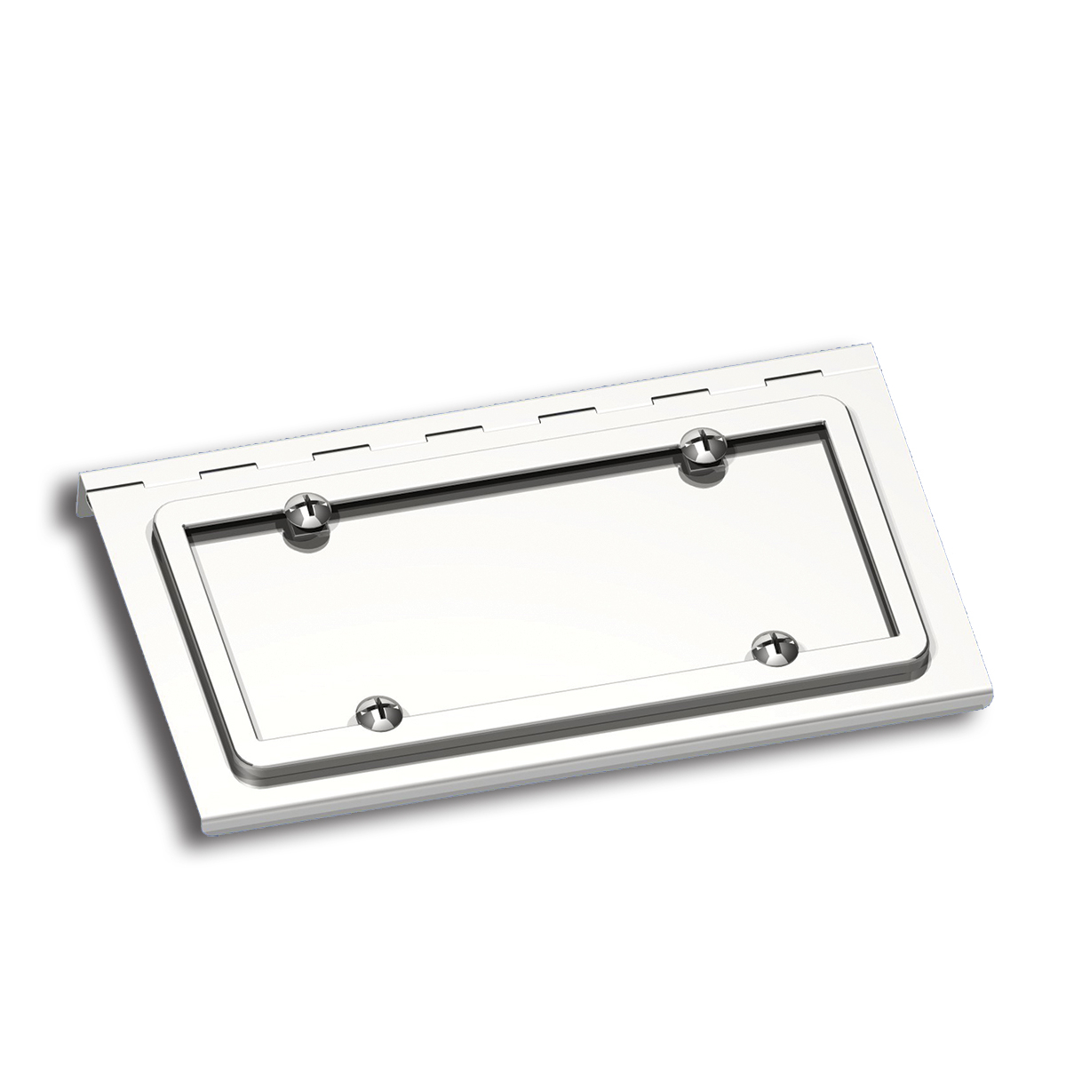 Stainless Single License Plate / Swing Plate For Peterbilt & Kenworth Models