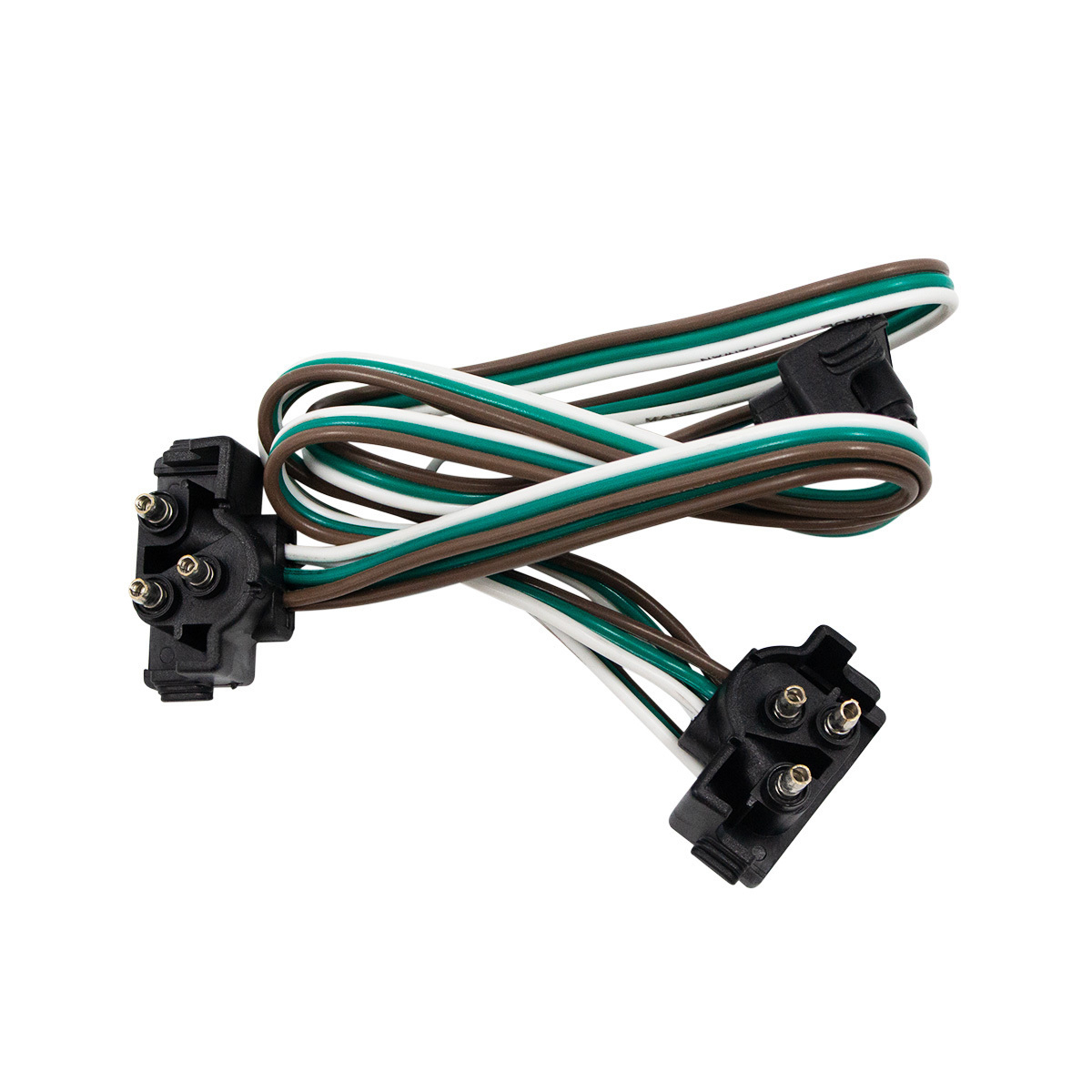 3 Prong Right Angle Plug Wiring Harness With 3 Plugs - 12" Lead (Bulk) - Thumbnail 4