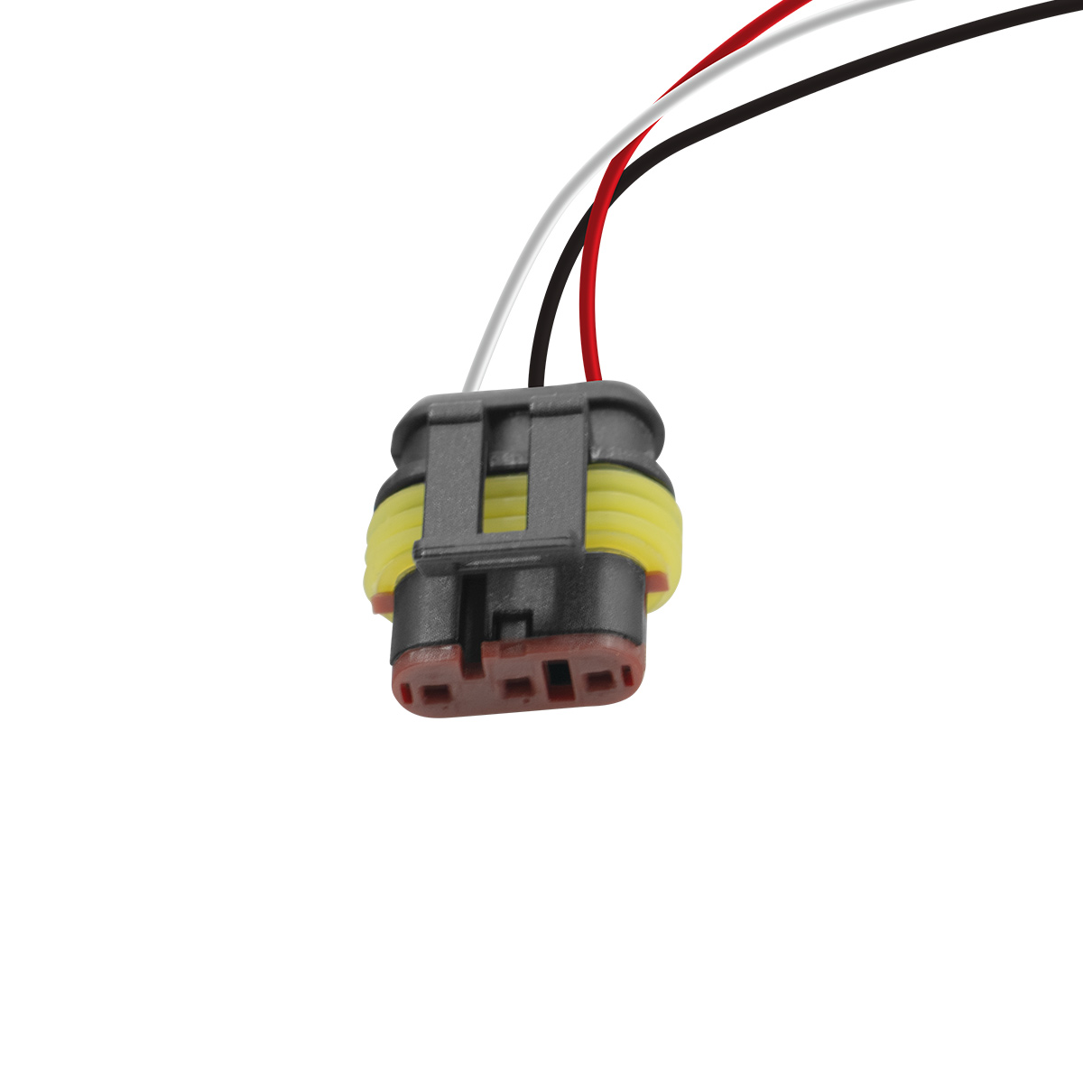 3-Way Molded Female Bullet Plug To 3-Way TE AMP Style 1.5mm Plug adapter (10 Pcs) - Thumbnail 5