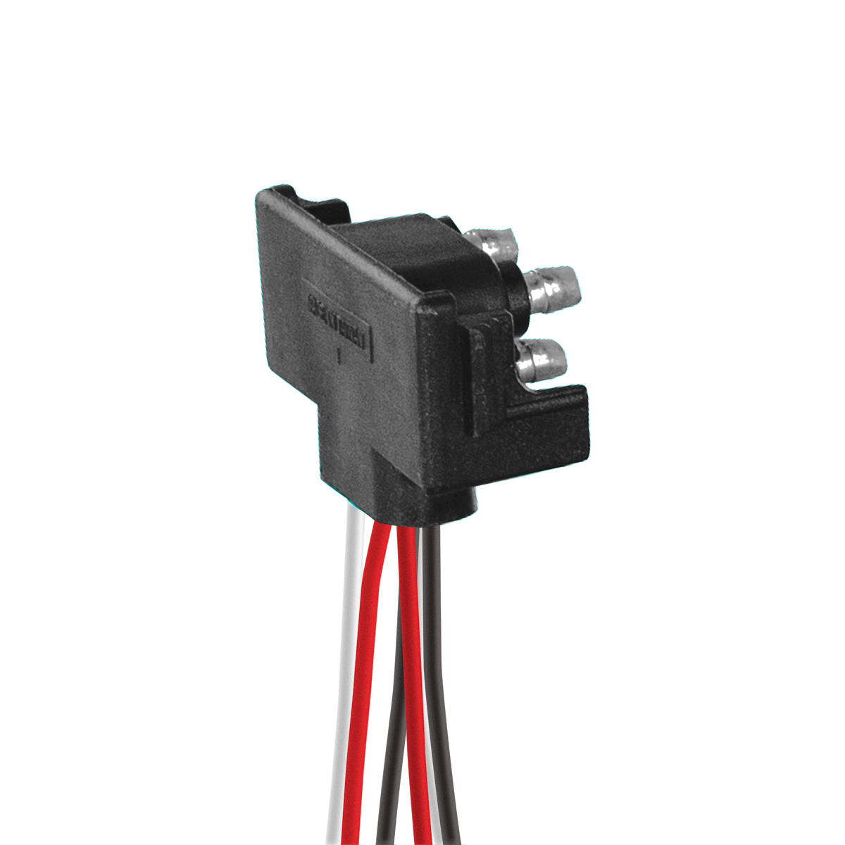 6 Count 3-Prong Male Right Angle Bullet Plugs Wire Harness Roll - 7-1/2" Lead Between Plugs - Thumbnail 2