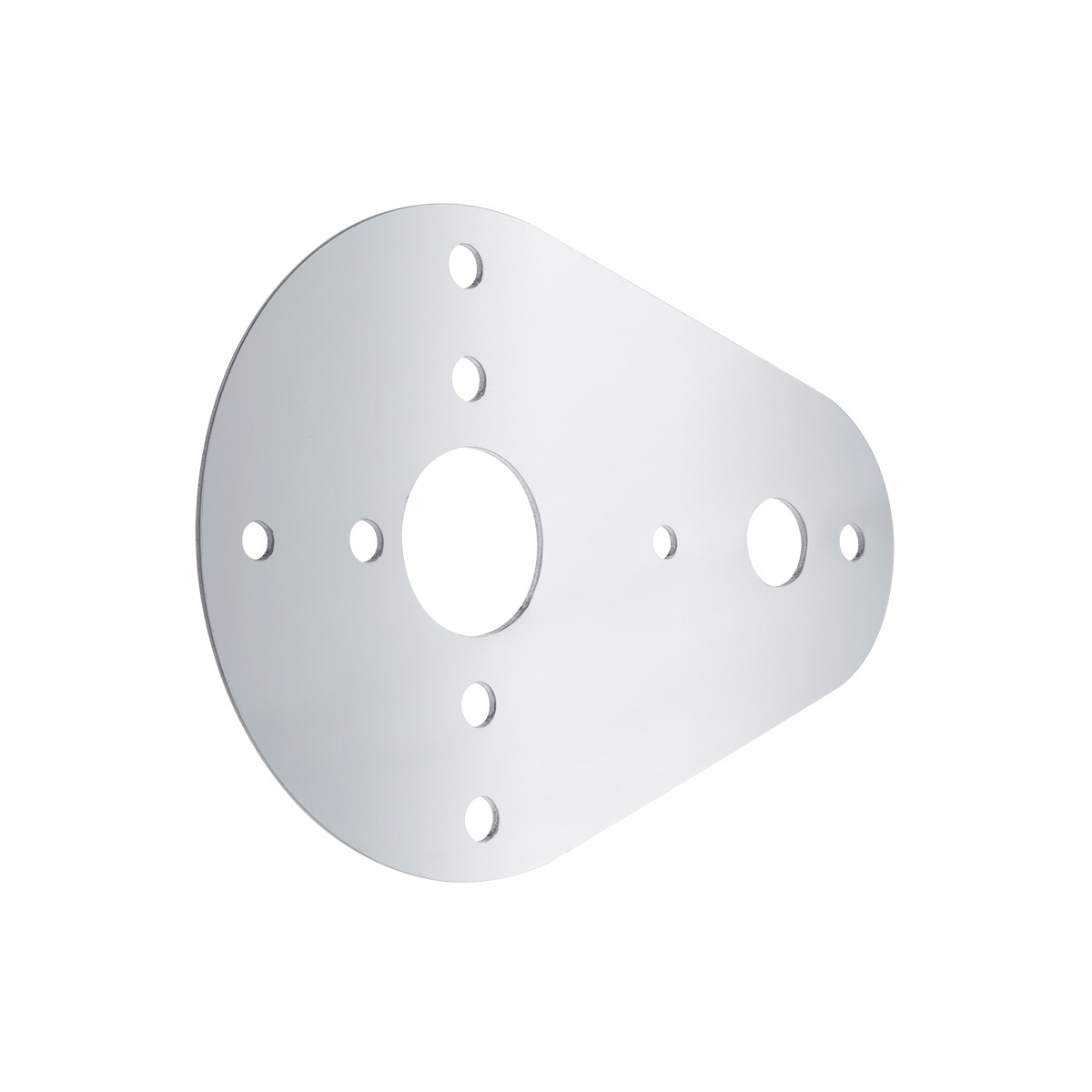 304 Stainless Steel Above Door Dome Light Plate For 1994-2025 Kenworth W900 - Thumbnail 2