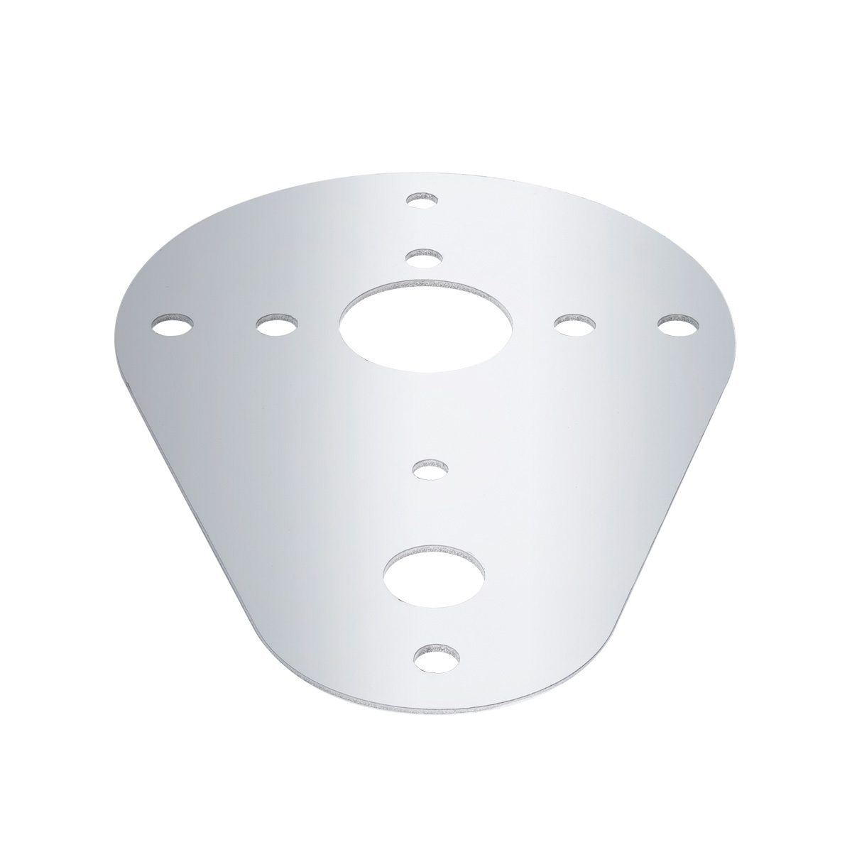 304 Stainless Steel Above Door Dome Light Plate For 1994-2025 Kenworth W900 - Thumbnail 3